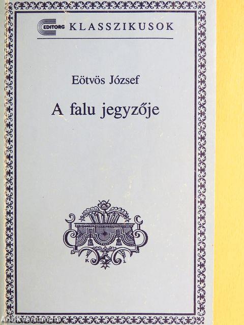 A falu jegyzője