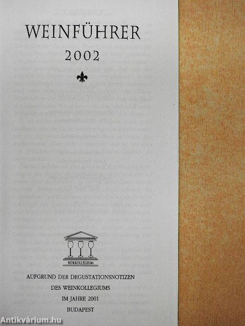 Rohály's Weinführer Ungarn 2002