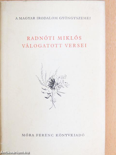 Radnóti Miklós válogatott versei