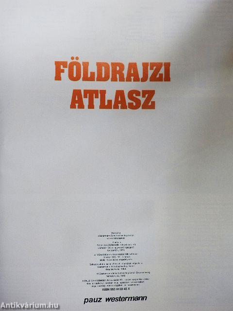 Földrajzi atlasz