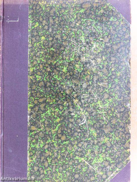 Természettudományi Közlöny 1896. január-december/Pótfüzetek a Természettudományi Közlönyhöz 1896. január-december