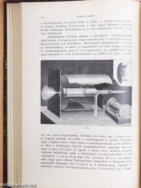 Természettudományi Közlöny 1896. január-december/Pótfüzetek a Természettudományi Közlönyhöz 1896. január-december