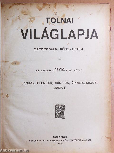 Tolnai Világlapja 1914. (nem teljes évfolyam)
