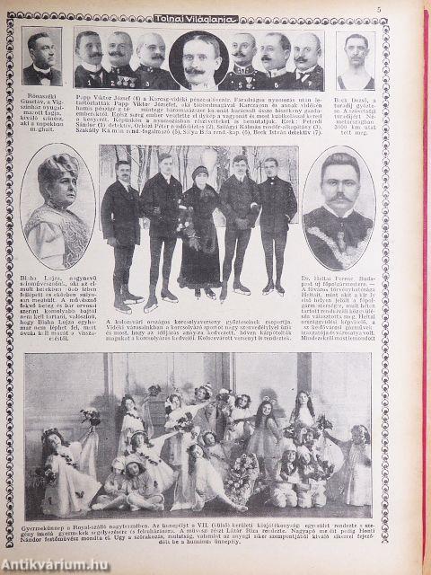 Tolnai Világlapja 1913. (nem teljes évfolyam)