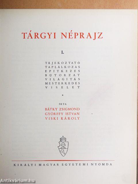 A magyarság néprajza I-IV.