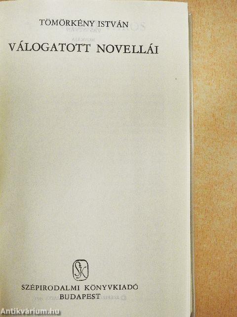 Tömörkény István válogatott novellái