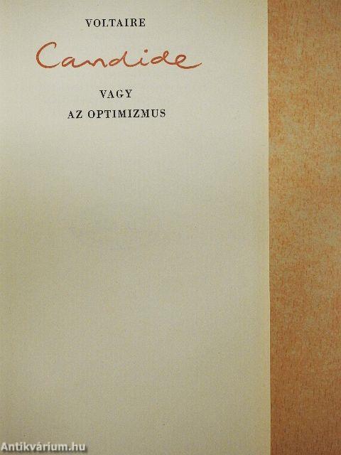 Candide vagy az optimizmus
