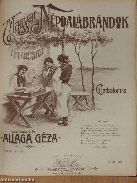 A legujabb és legszebb 101 kedvelt népdal/Magyar népdalábrándok cimbalomra 1-20.