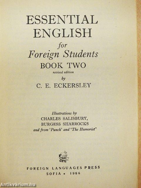 Essential English for Foreign Students Book 2.