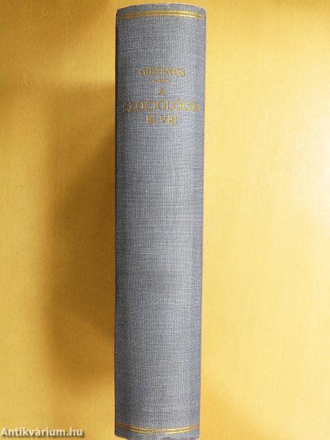 A szociológia elvei