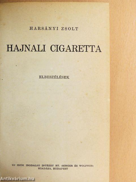 Hajnali cigaretta