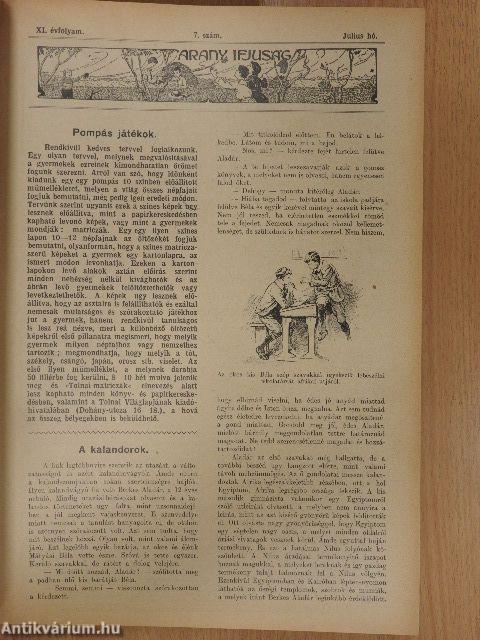 Tolnai Világlapja 1911. II. (nem teljes évfolyam)
