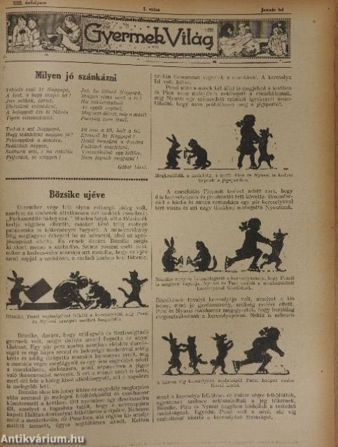 Tolnai Világlapja 1913. (nem teljes évfolyam)