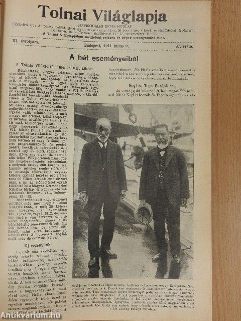 Tolnai Világlapja 1911. II. (nem teljes évfolyam)