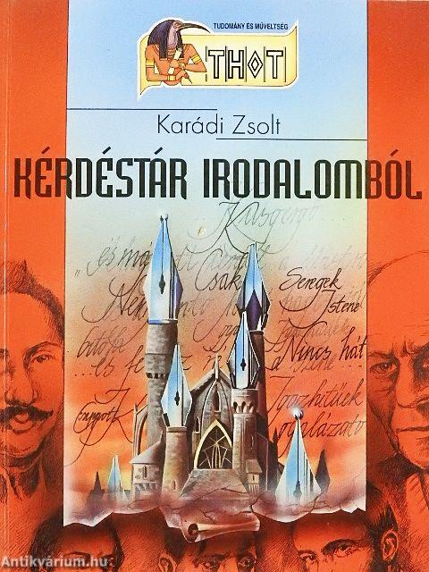 Kérdéstár irodalomból