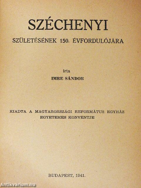Széchenyi születésének 150. évfordulójára
