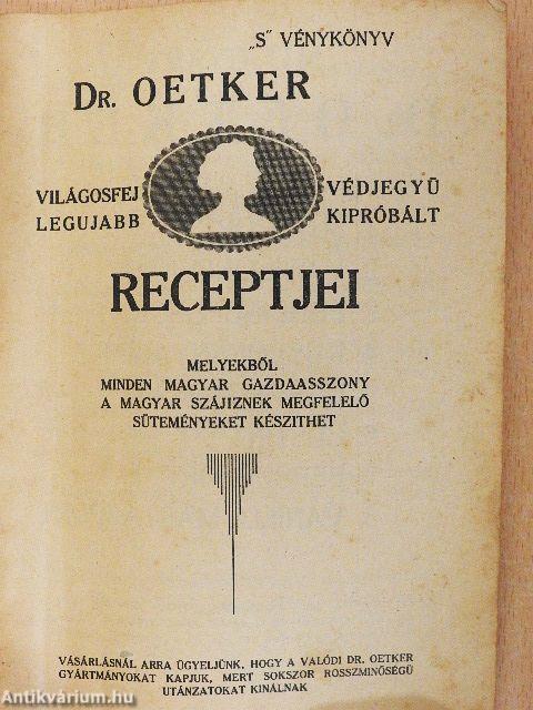 Dr. Oetker-receptek