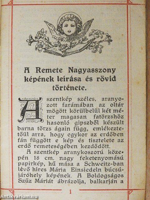 Remete Nagyasszonya könyörülj mirajtunk!