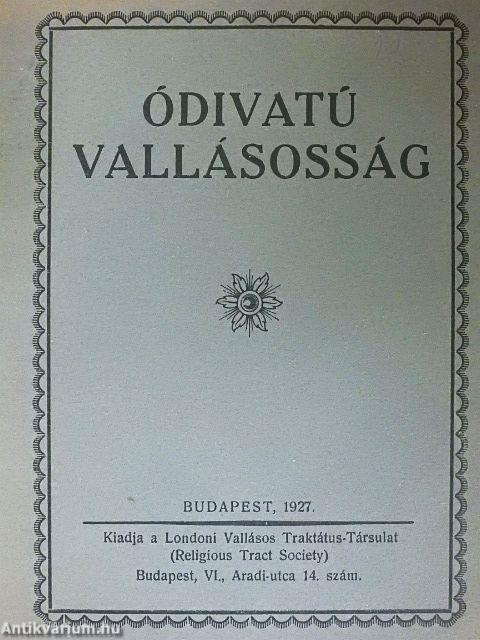 Ódivatú vallásosság