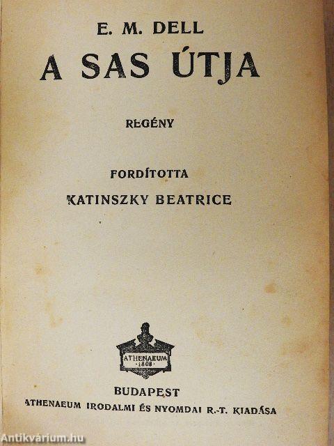 A sas útja