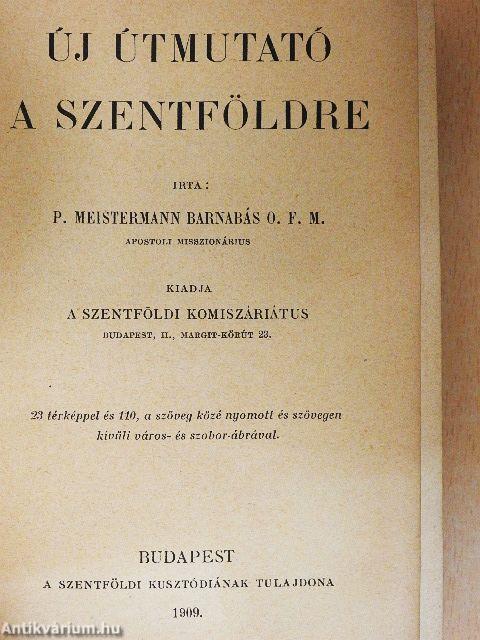 Új útmutató a Szentföldre