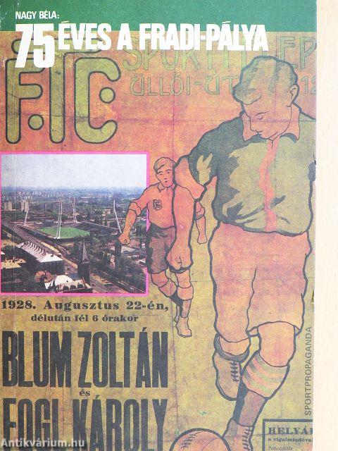 75 éves a Fradi-pálya 1911-1986