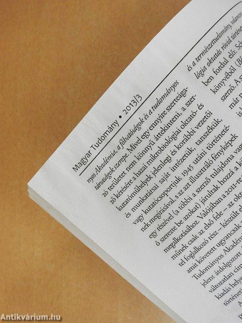 Magyar Tudomány 2013/3.