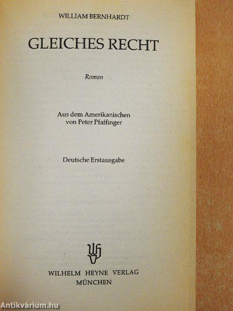 Gleiches Recht