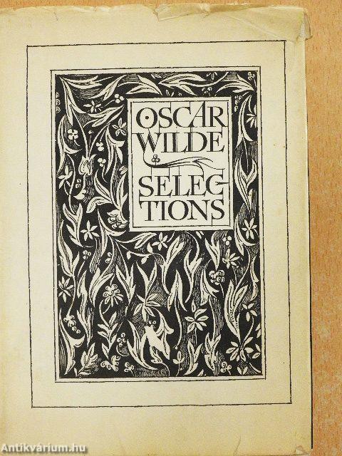 Selections from Oscar Wilde I