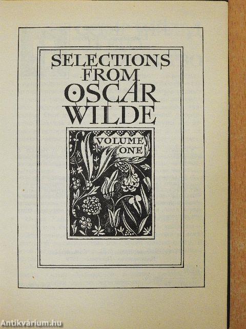 Selections from Oscar Wilde I