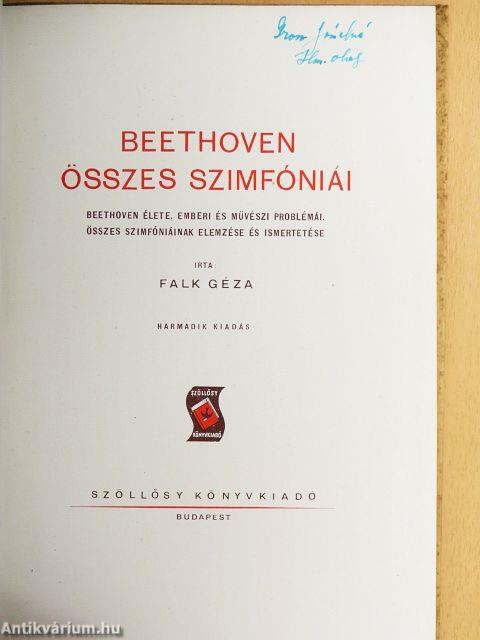 Beethoven összes szimfóniái