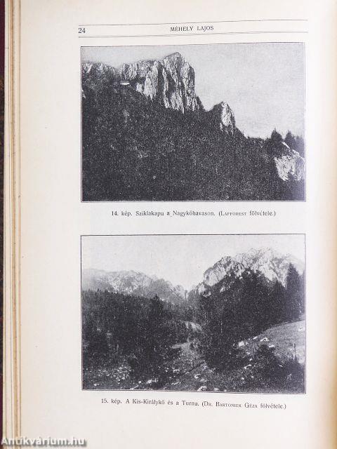 Természettudományi Közlöny 1912. január-december/Pótfüzetek a Természettudományi Közlönyhöz 1912. január-december