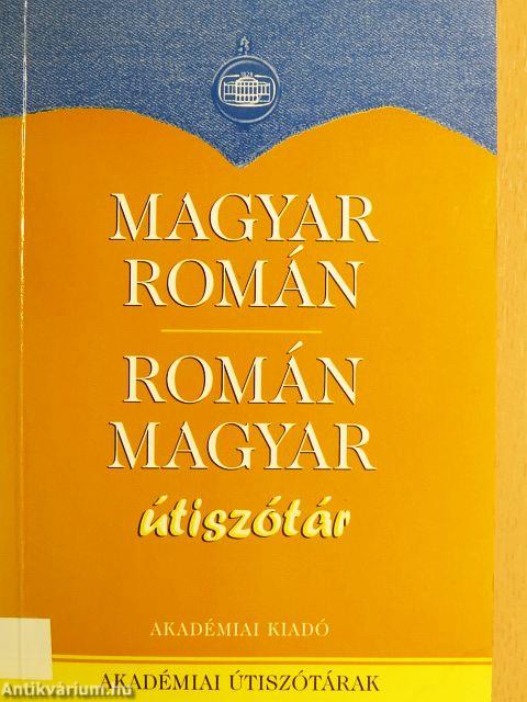 Magyar-román/román-magyar útiszótár