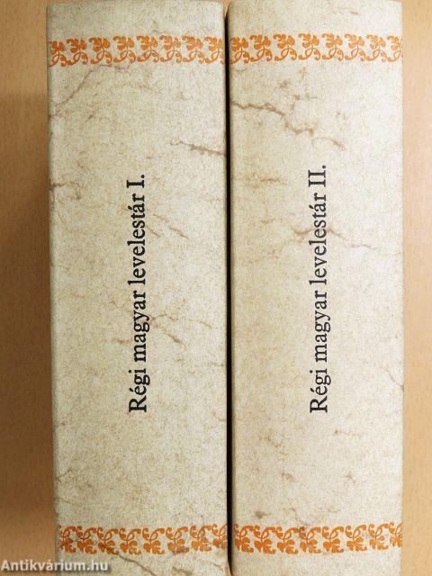 Régi magyar levelestár I-II.