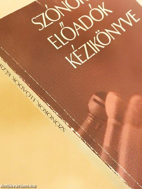 Szónokok, előadók kézikönyve