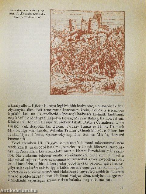 Katonahistóriák Mátyás király korából