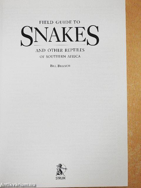 Field Guide to Snakes 