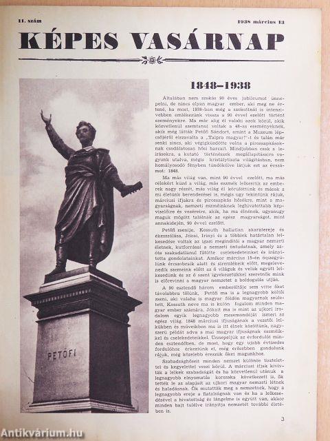 Képes Vasárnap 1938. március 13.