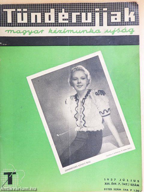 Tündérujjak 1937. július