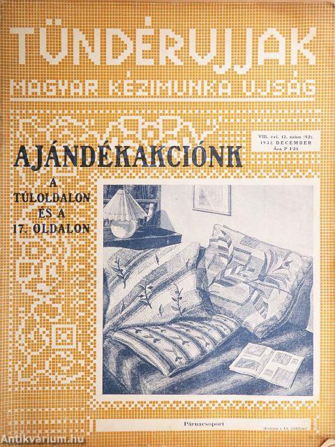 Tündérujjak 1932. december