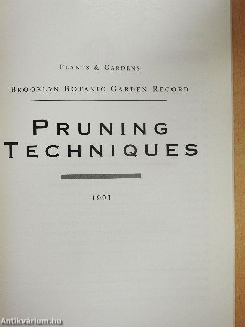 Pruning Techniques