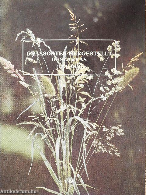 Grassorten Hergestelt in Szarvas (Ungarn)