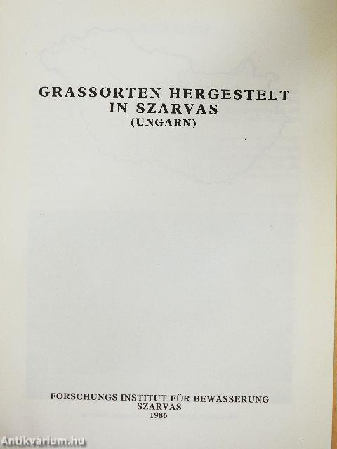 Grassorten Hergestelt in Szarvas (Ungarn)