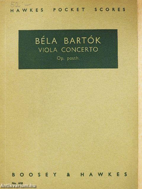 Concerto for Viola and Orchestra