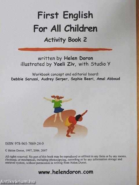 First English For All Children - Activity Book 2