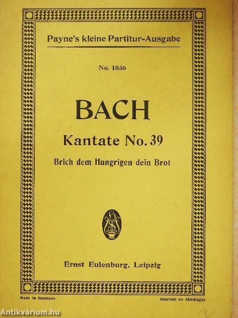Kantate No. 39