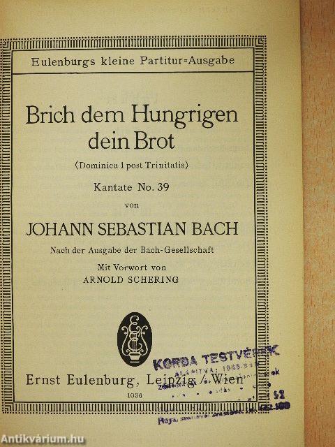 Kantate No. 39