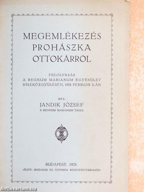 Megemlékezés Prohászka Ottokárról