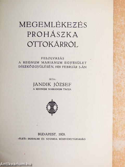 Megemlékezés Prohászka Ottokárról