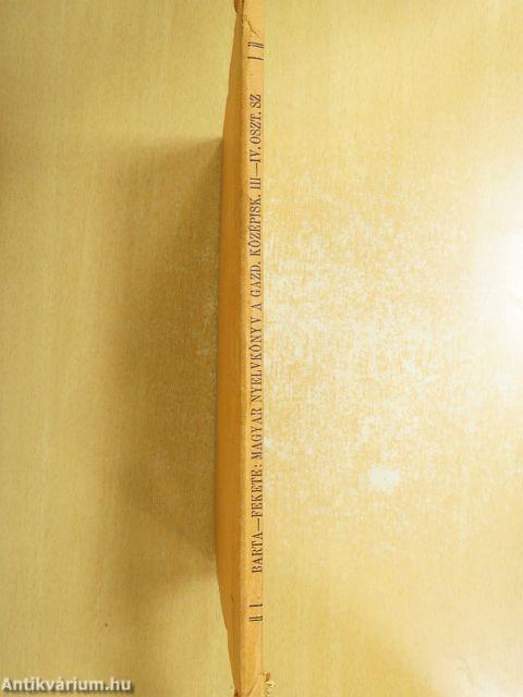 Magyar nyelvkönyv II.